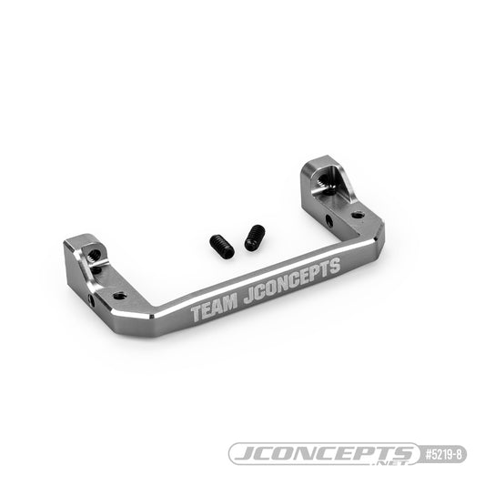 Aluminum Servo Mount Bracket - RC10, RC10T, RC10GT (Gunmetal)