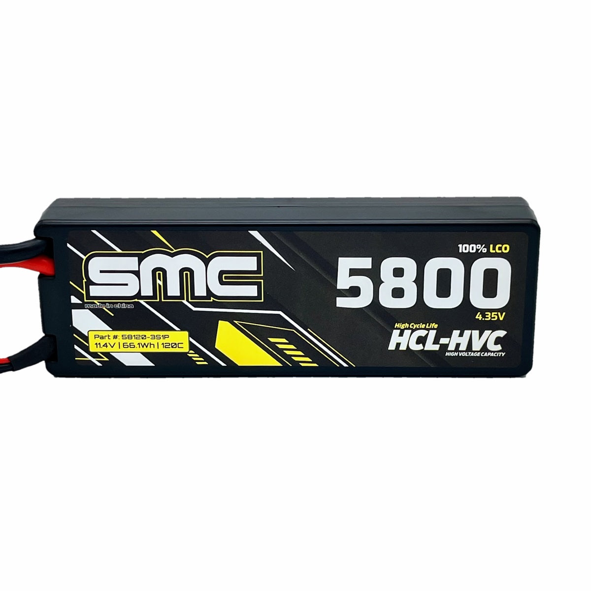 HCL-HVC 3S 11.4V-5800mAh 120C Hardcase w/ XT-60