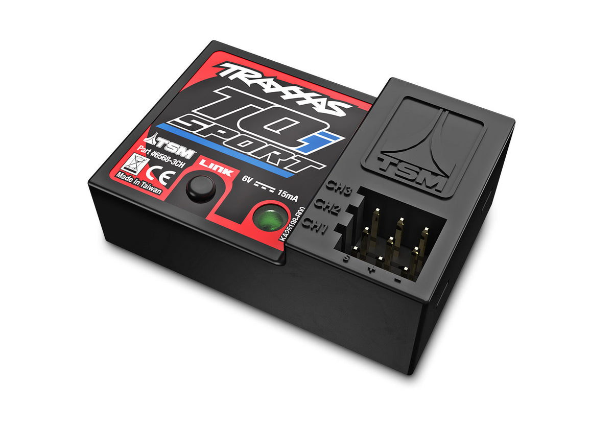 Stampede 2WD Brushless, TQi Sport 3-channel receiver