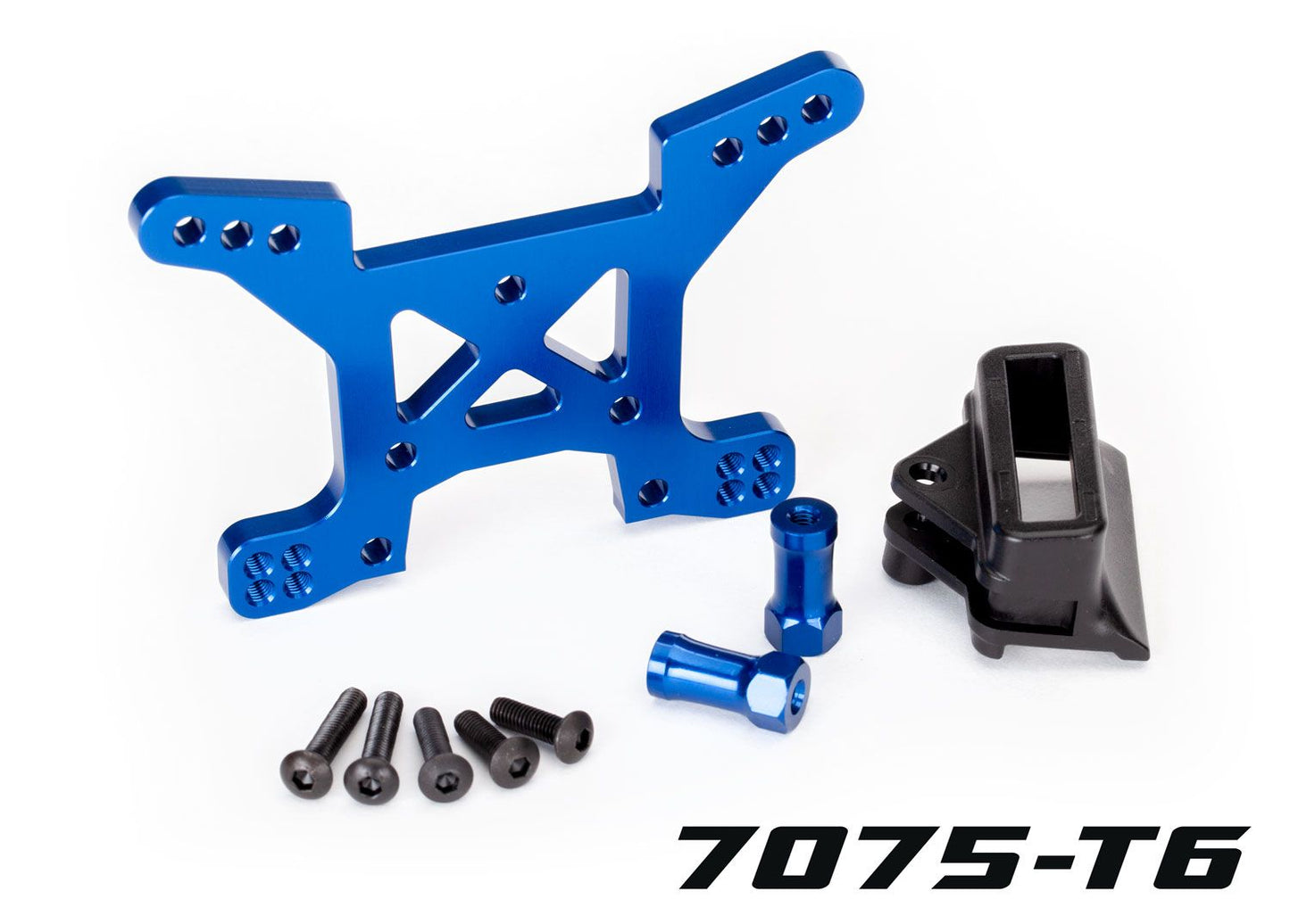 6739X SHOCK TOWER FRONT ALUM BLUE