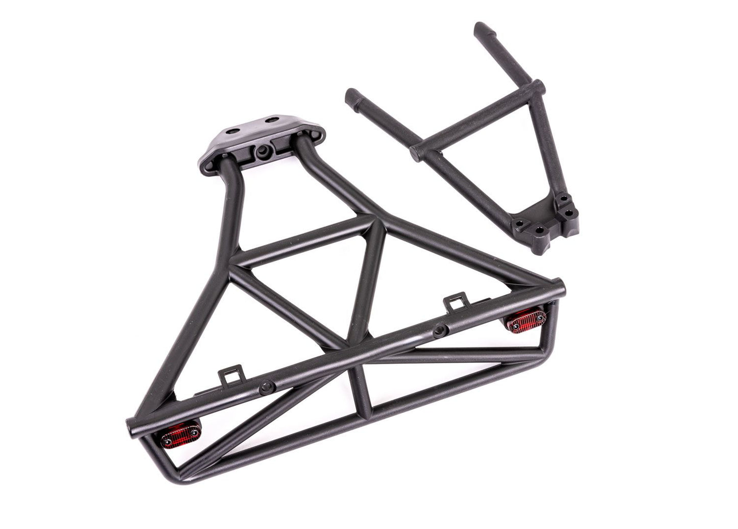 6836X BUMPER / MOUNT REAR BLACK