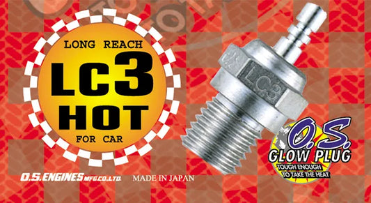 O.S. Glow Plug LC3 Hot