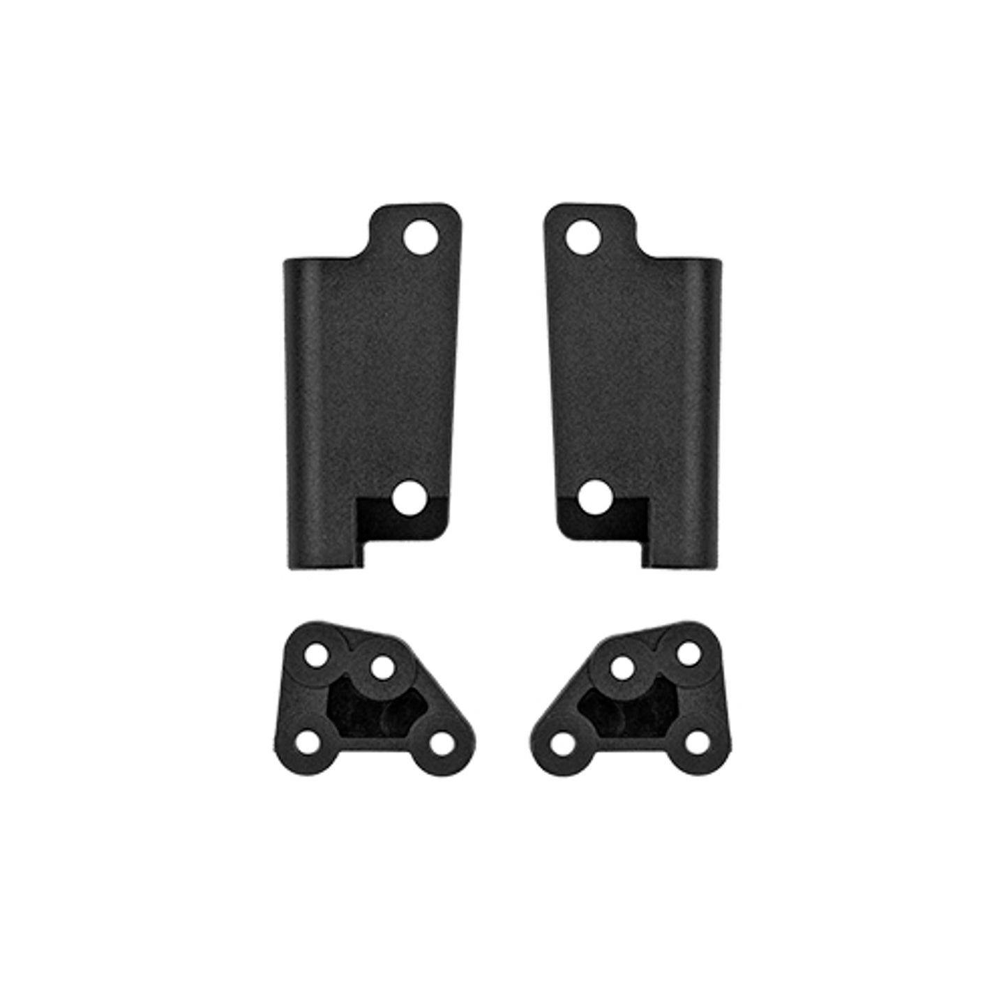 RC10GT Rear Arm And Shock Mounts, Black