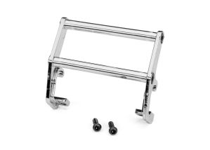 Traxxas Push bar, bumper, chrome (assembled) (fits #9834 Ford bumper)