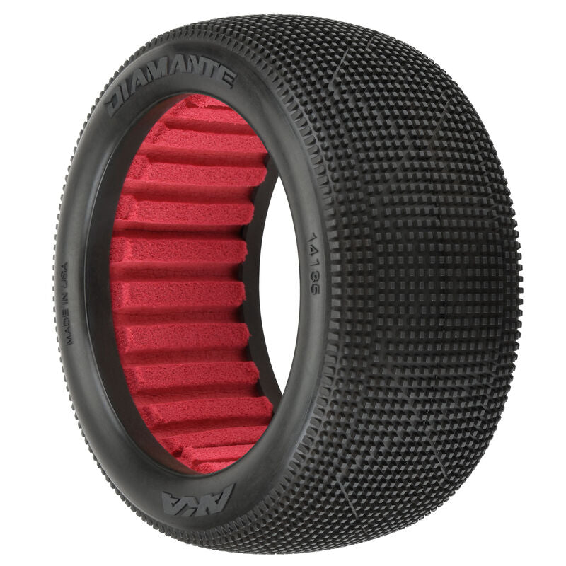 Diamante - 1/8 Truggy Tire (Soft Long Wear) (2)