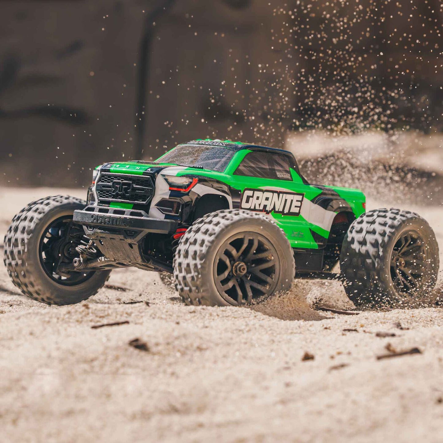 GRANITE GROM MEGA 380 Brushed 4X4 Monster Truck RTR with Battery & Charger