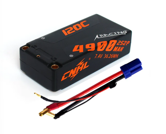 CNHL Racing Series 4900mAh 7.4V 120C Shorty LiPo