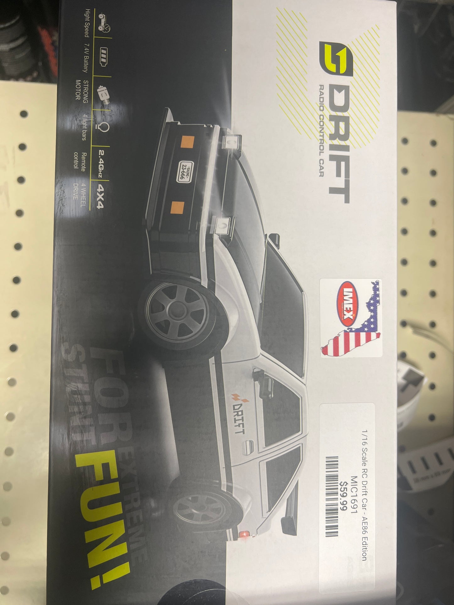 1/16 Scale RC Drift Car - AE86 Edition