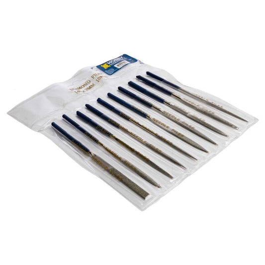 Needle File Set, 3 x 140 x 50mm (10)