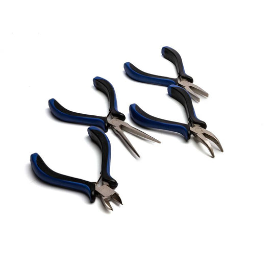 Spring-Loaded Pliers Set (4)