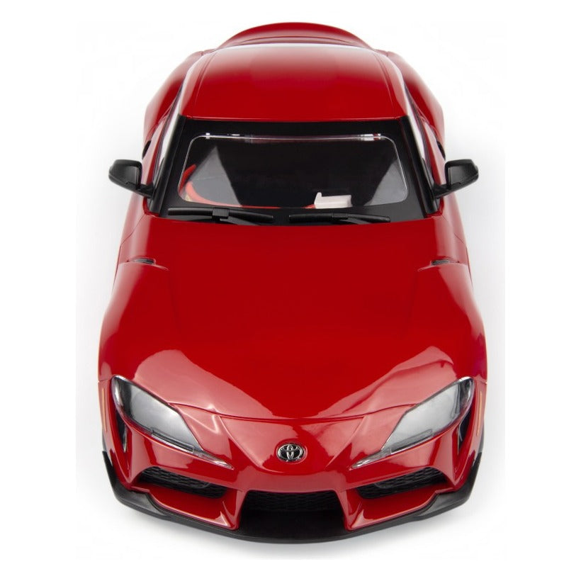 HPI Stage-D24 2024 Toyota GR Supra in Prominence Red, front view