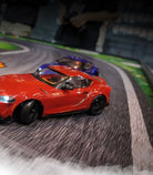 HPI Stage-D24 2024 Toyota GR Supra in Prominence Red drifting on track
