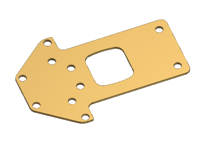 Associated Transmission Spacer - Brass