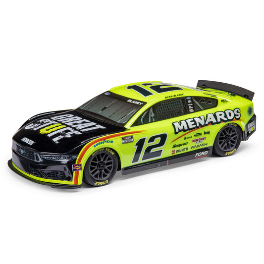 Losi Nascar - Ryan Blaney No. 12 Menards 2024 Ford Mustang (Green)