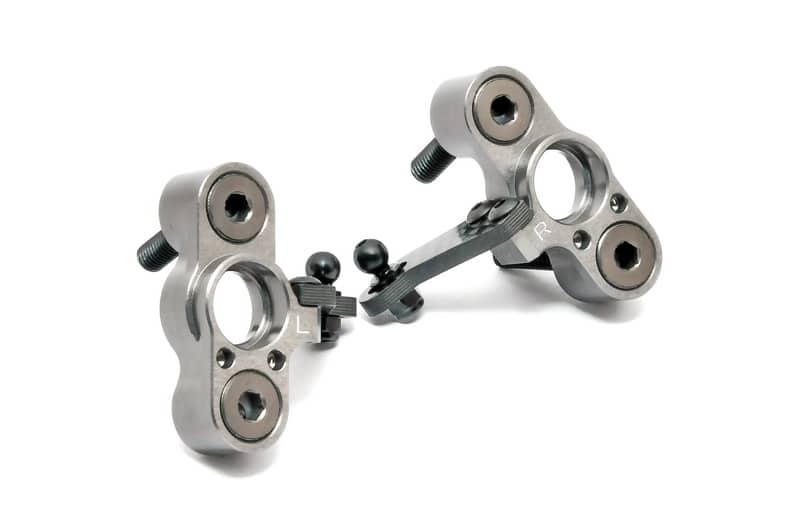 TT 2.0 CNC Aluminum Front Steering Block Set - OP1-0077