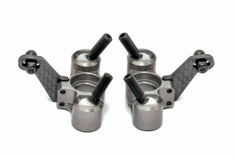 TT 2.0 CNC Aluminum Front Steering Block Set - OP1-0077