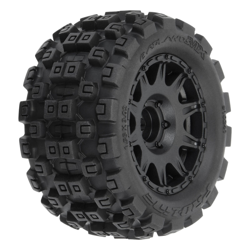 GROM Badlands 1.85" All-Terrain Truck Tires (4) 12mm Hex