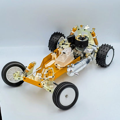 JW12 5-Port .12 Engine + Classic Tuned Pipe Combo - 1/10 Stadium Truck