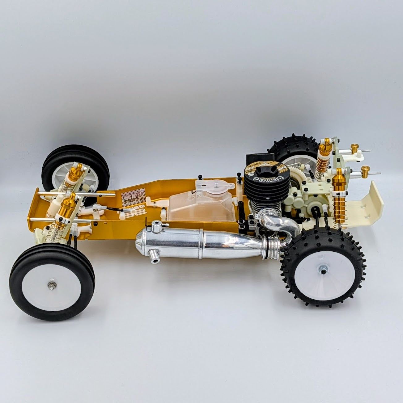 Classic Stadium Truck Exhaust - 2wd Rear Exhaust