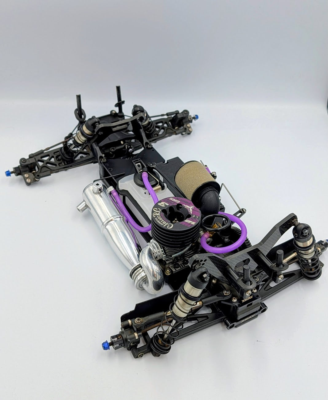 Classic Stadium Truck Exhaust - 2wd Rear Exhaust