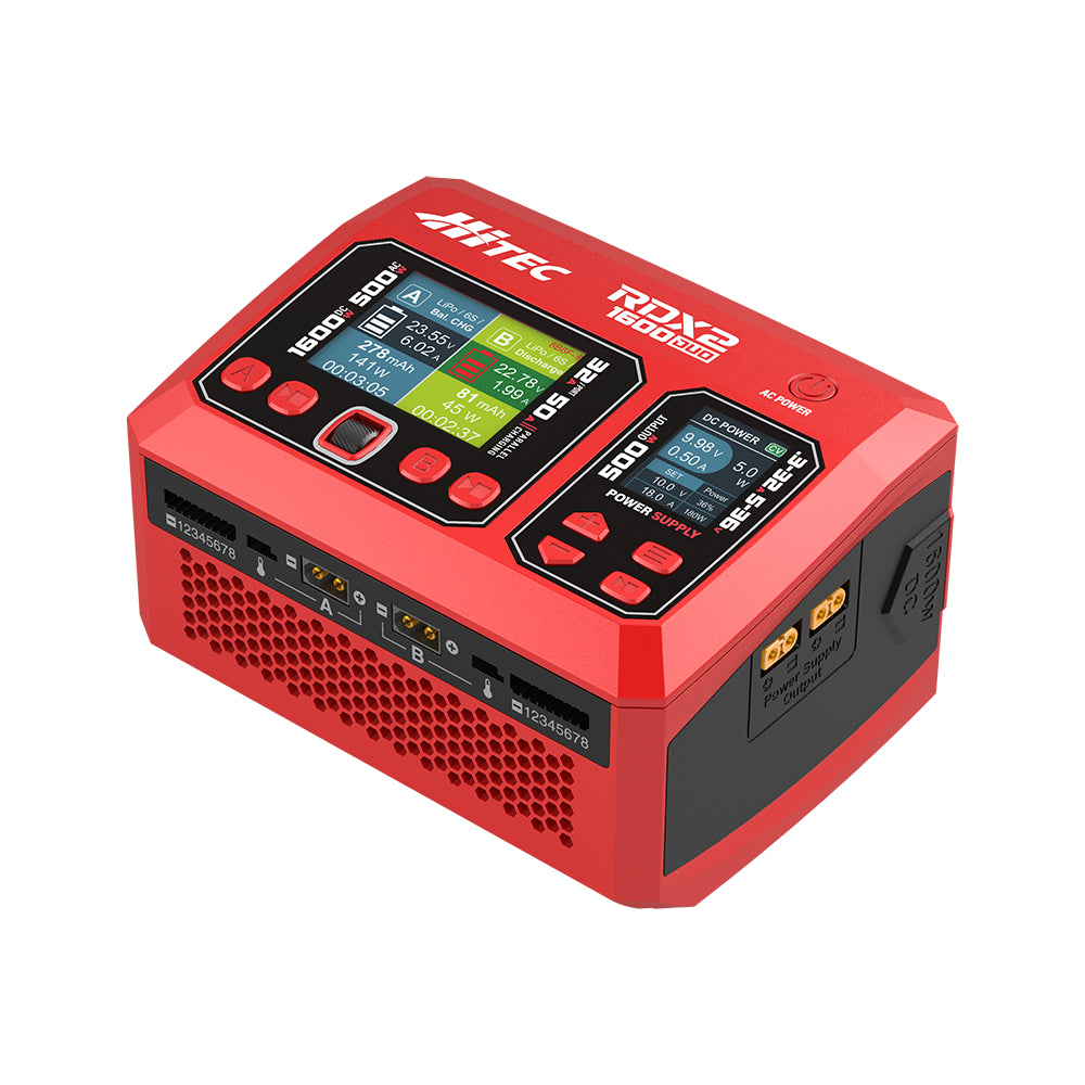 RDX2 1600 Duo - Two Port 1600W DC 500W AC Battery Charger/ Power Supply
