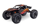 Traxxas TXC-4M Extreme Crawler 120074-1 in Orange, three-quarter front view