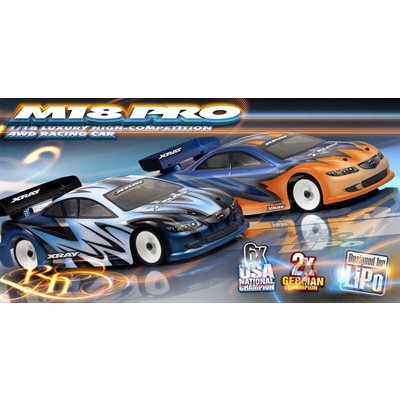 XRAY M18 PRO - 4WD 1/18 TOURING CAR