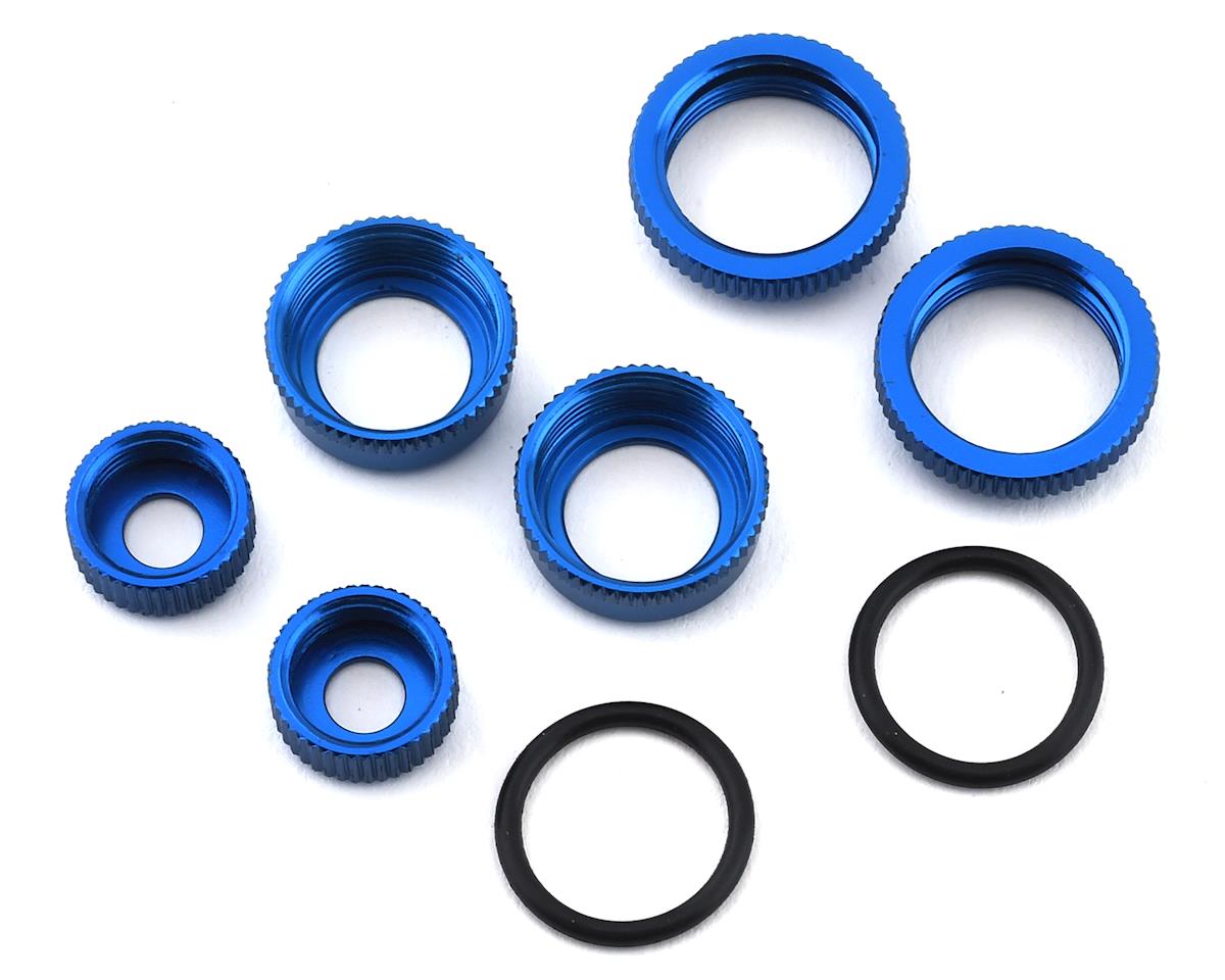 Team Associated Factory Team Reflex 14B/14T 10mm Aluminum Shock Caps & Collars