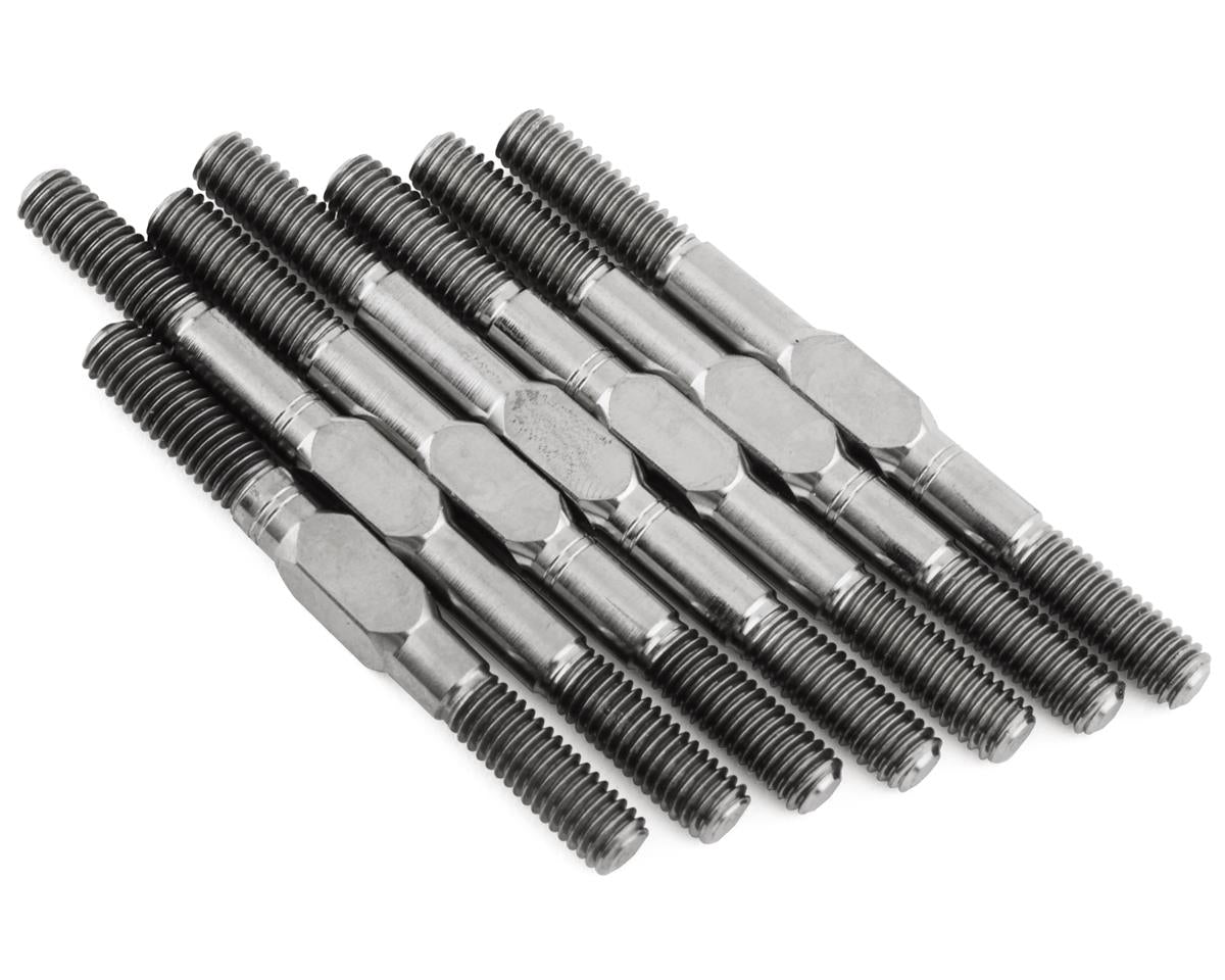 RC10B74.2 FT Titanium Turnbuckle Set, 3.5mm