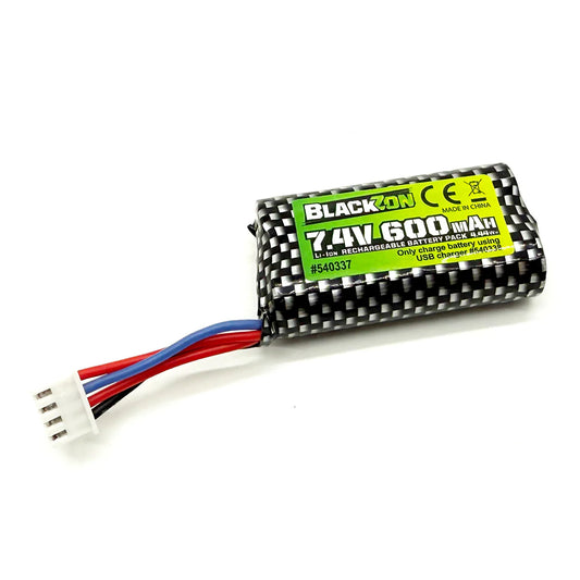 BlackZon Battery Pack (L-Ion 7.4V, 600mAh) for Spryte BZN540337
