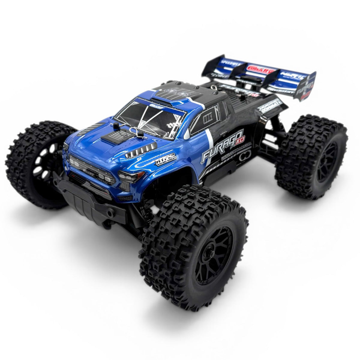 Furago XD 4WD 2S Small Scale RTR Monster Truck, Blue - COR00230-B