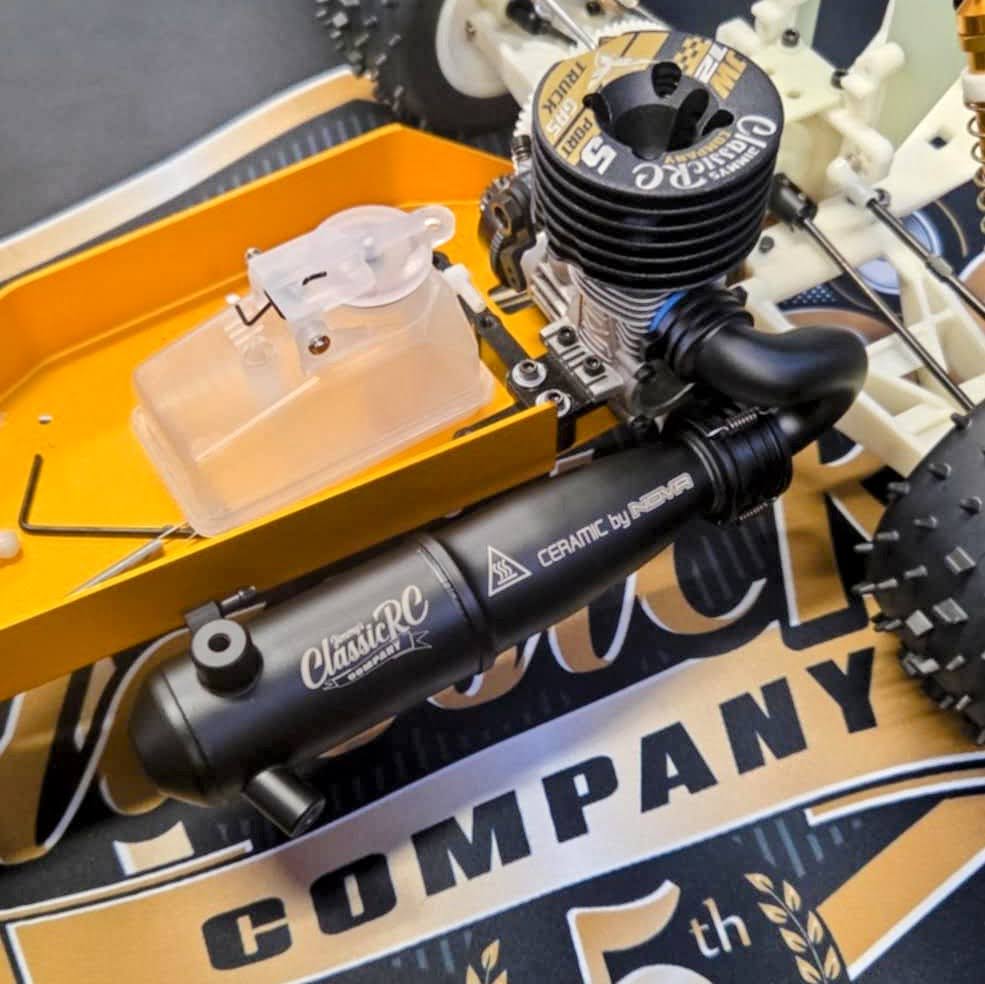 Classic Stadium Truck Exhaust - 2wd Rear Exhaust