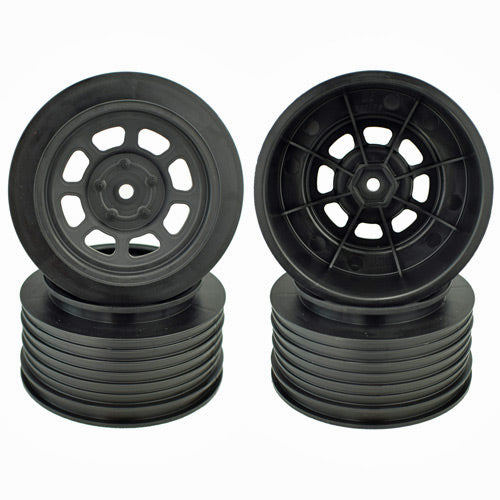 Speedway SC Wheels for Team Associated +3mm / 29mm BKSP / 4Pcs