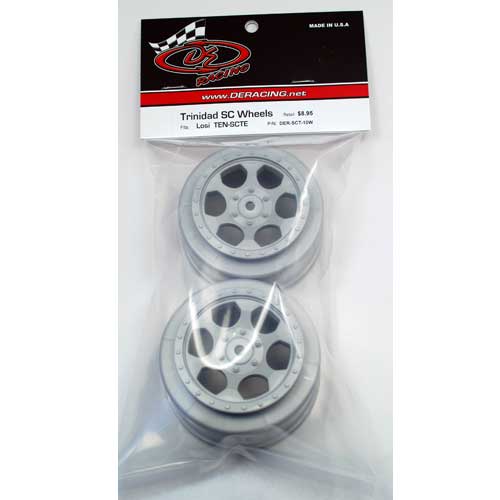 Trinidad SC Wheels for TLR TEN-SCTE - 22SCT / WHITE