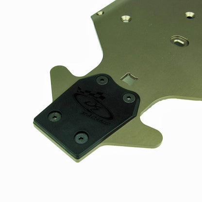 XD Rear Skid Plates for Associated RC8B3 - RC8B3E - RC8T3 - RC8T3E