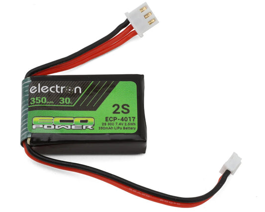 EcoPower "Electron" 2S 30C LiPo Battery w/PH2.0 Connector (7.4V/350mAh) (Losi® Micro-B)