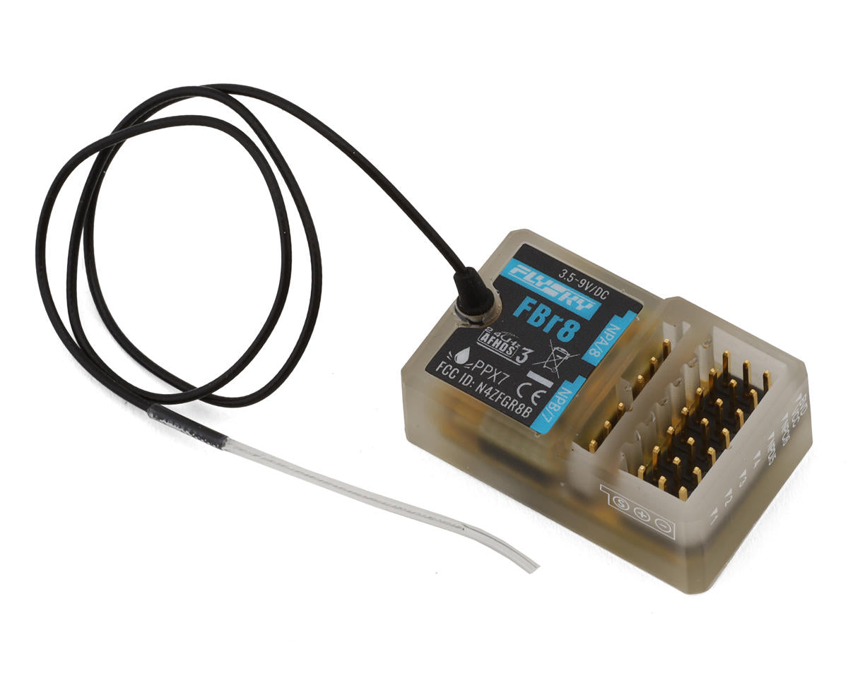 FBr8 Waterproof 8-Channel Receiver (Long Antenna) - FSY-FBR8-L