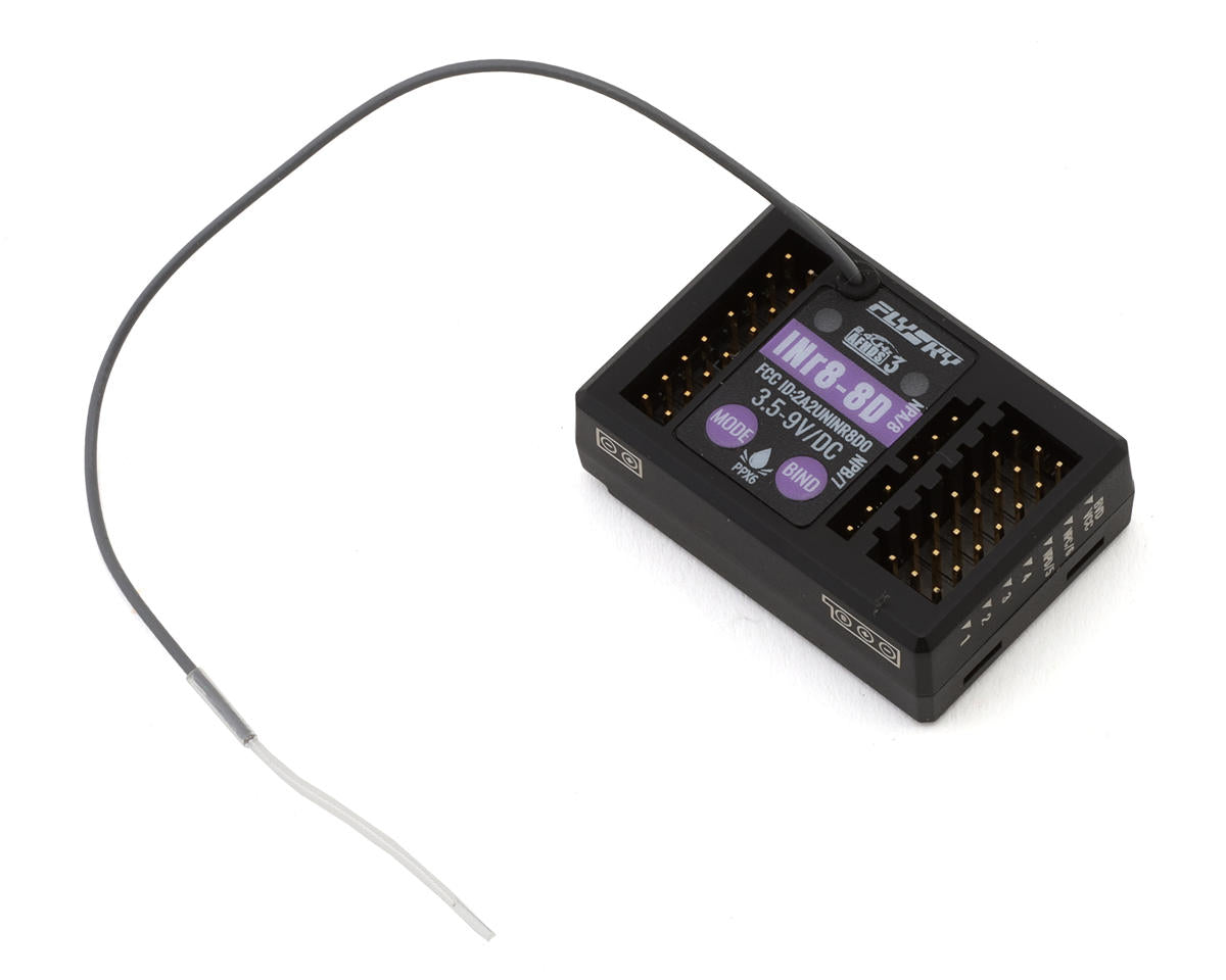 FlySky INr8-8D AFHDS3 8-Channel Receiver - FSY-INR8-8D