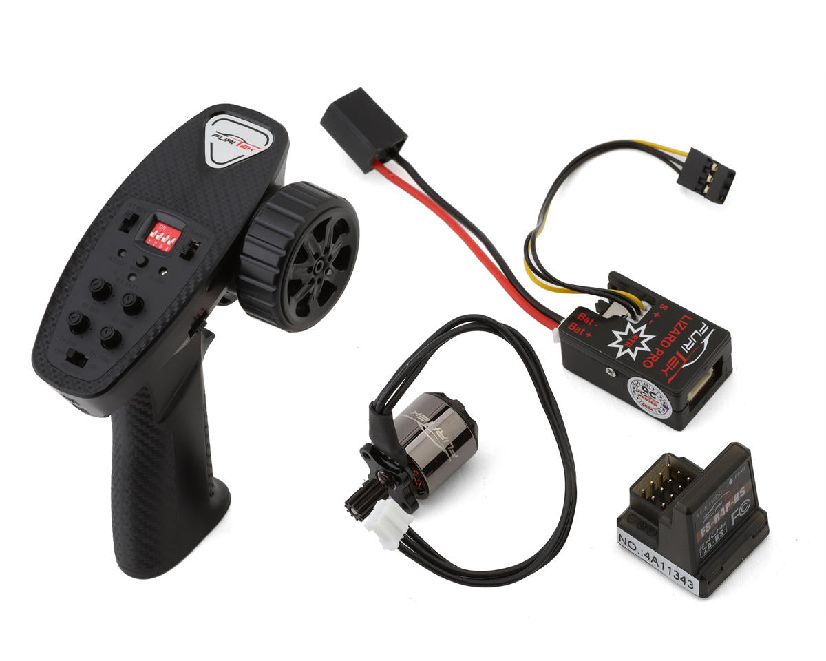 Furitek 118 2S Brushless Starter Combo w/Venom Motor (3450kV) for Traxxas TRX-4M & TX/RX System