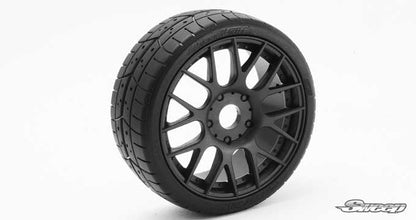 EXP Belted Treaded 1/8 Buggy/GT Tire (Two Pre-Mounted Tires) (45deg)