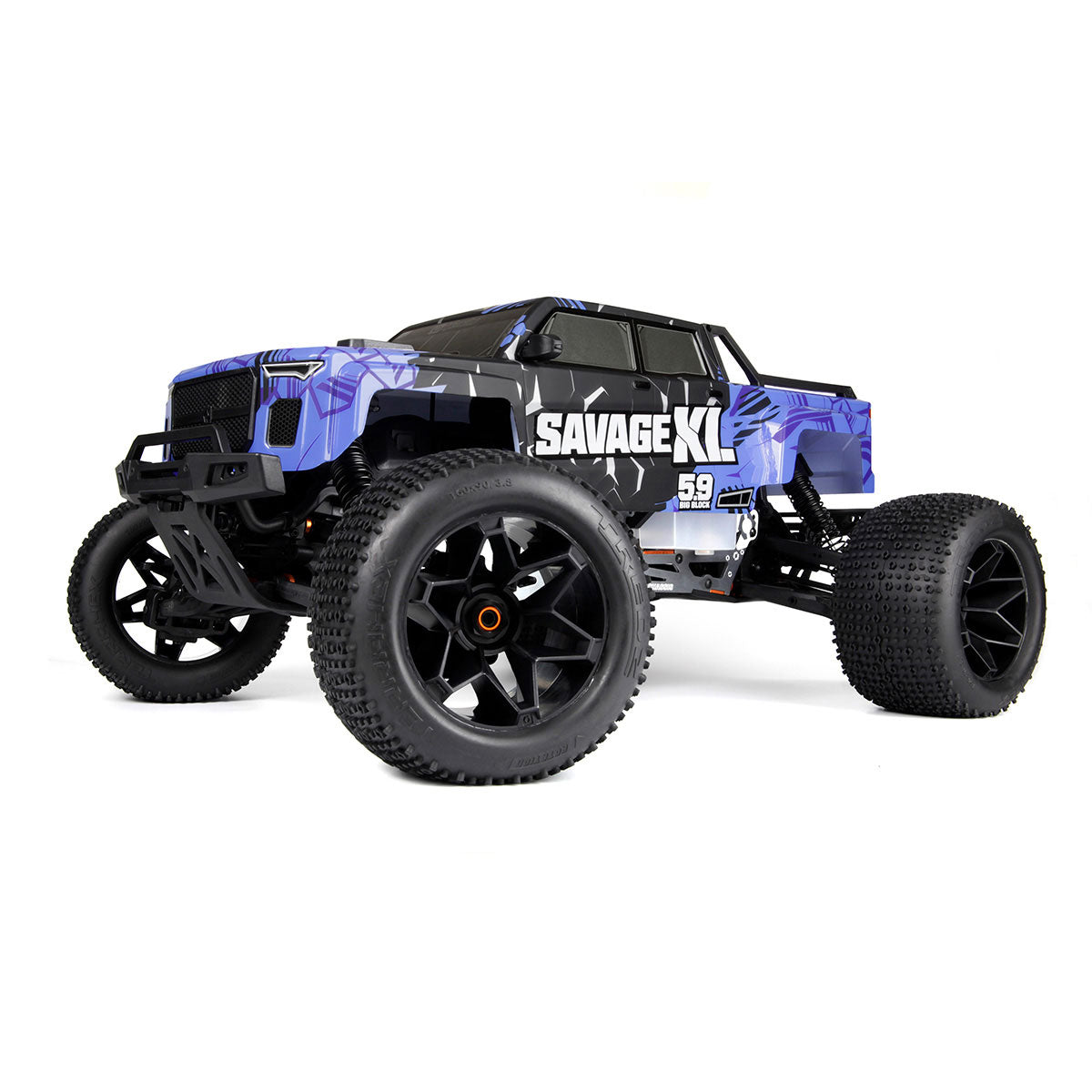 Savage XL 5.9 GTXL-6 Nitro Monster Truck (Blue) - 160586 – Classic