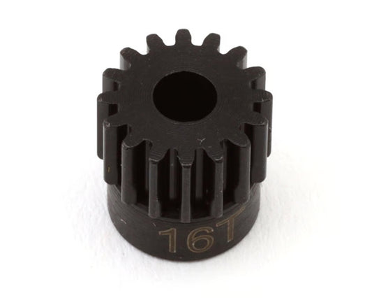 Hot Racing Mod 0.5 Hard Blackened Steel Pinion Gear (3.17mm Bore) (16T)