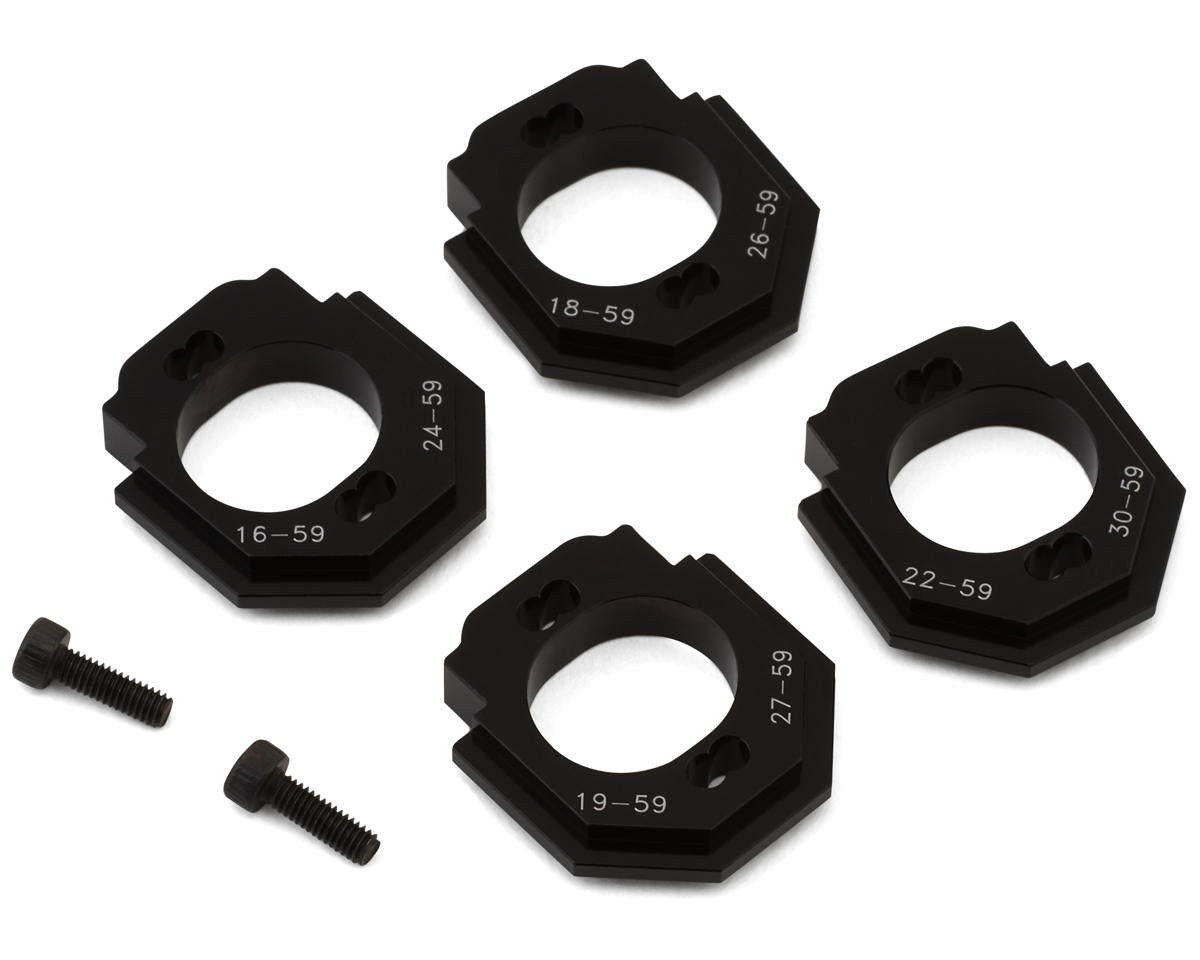 Arrma Grom Aluminum Motor Mount Set (Black) (16-27T)