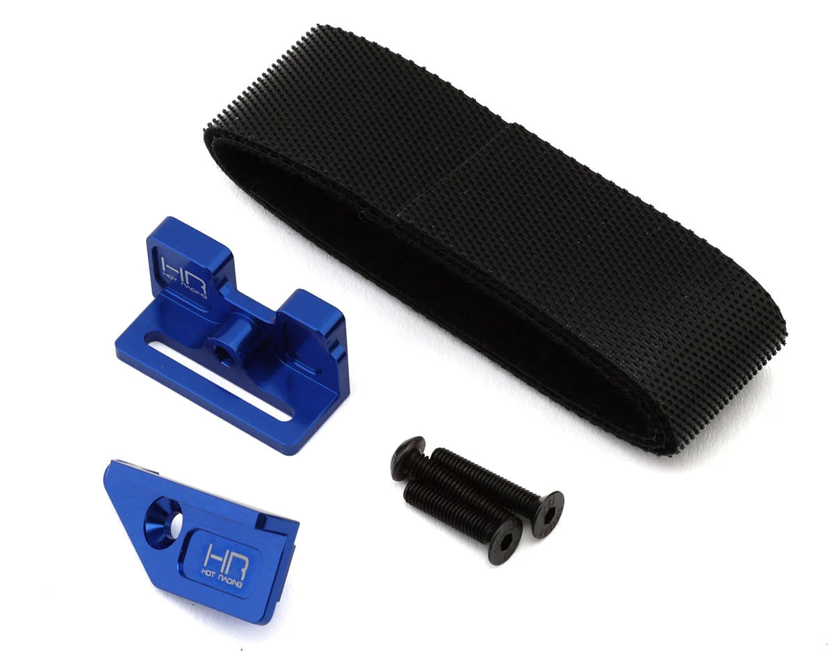 Hot Racing Tall Battery Flex Strap Hold-Down Set for Traxxas® Mini Maxx®