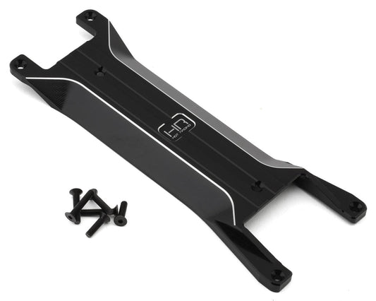 Hot Racing Aluminum Lower Chassis Cover Plate for Traxxas® Mini Maxx® (Black)