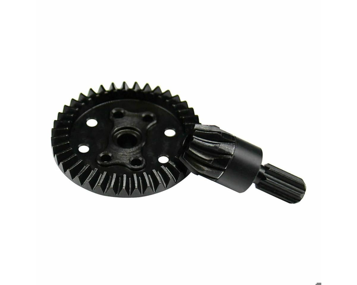 Hot Racing Steel Helical Differential Ring & Pinion Gear for Traxxas® Mini Maxx® (Rear) (39T/10T)