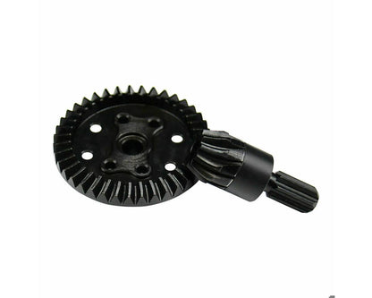Hot Racing Steel Helical Differential Ring & Pinion Gear for Traxxas® Mini Maxx® (Rear) (39T/10T)
