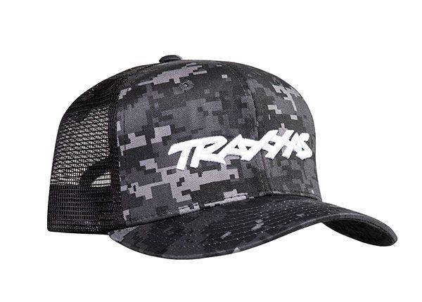 TRAXXAS LOGO HAT CURVE BILL BL