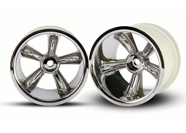 4172 Pro-Star TRX 2.2" Chrome Rear Wheels