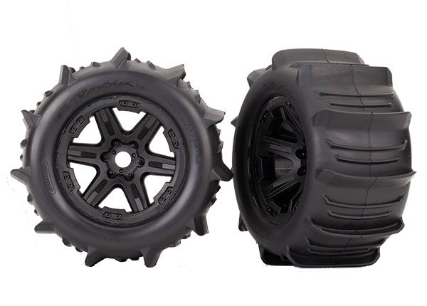 8674 1/8 Truggy Paddle Tires (Sledge, E-Revo, etc)